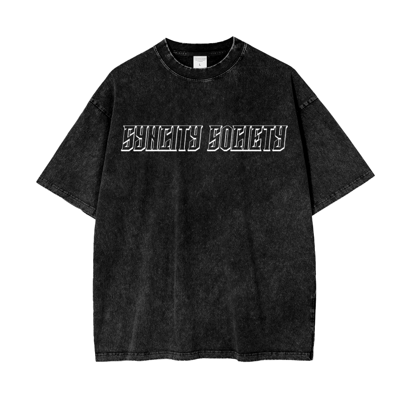Gun Bunny Oversize Snow Washed T-Shirt