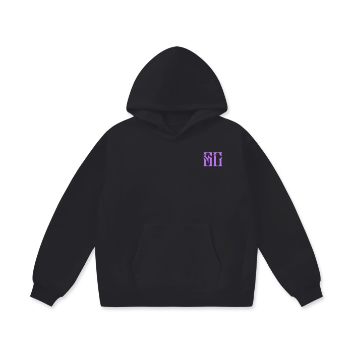 Flashier In The City Oversize Fleece Hoodie
