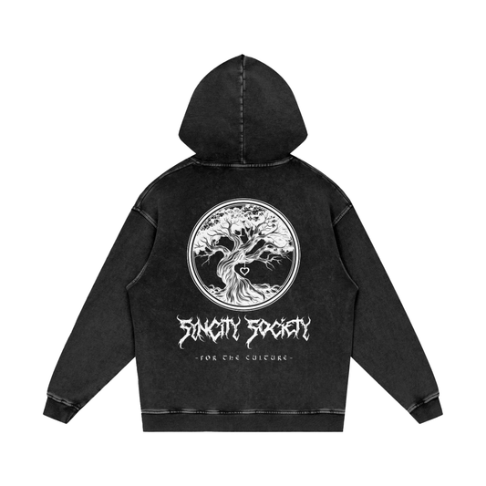 The Roots Acid Wash Oversize Hoodie